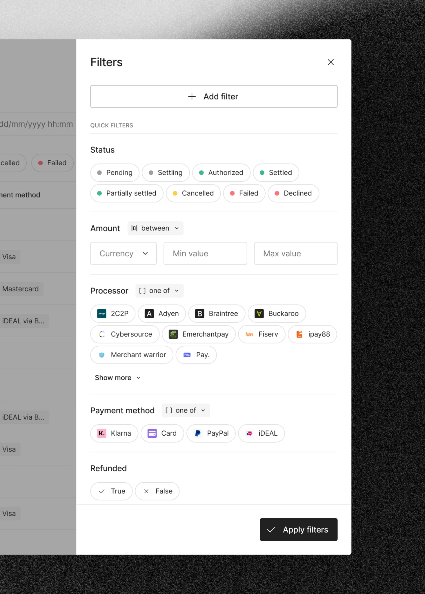 Product UI
