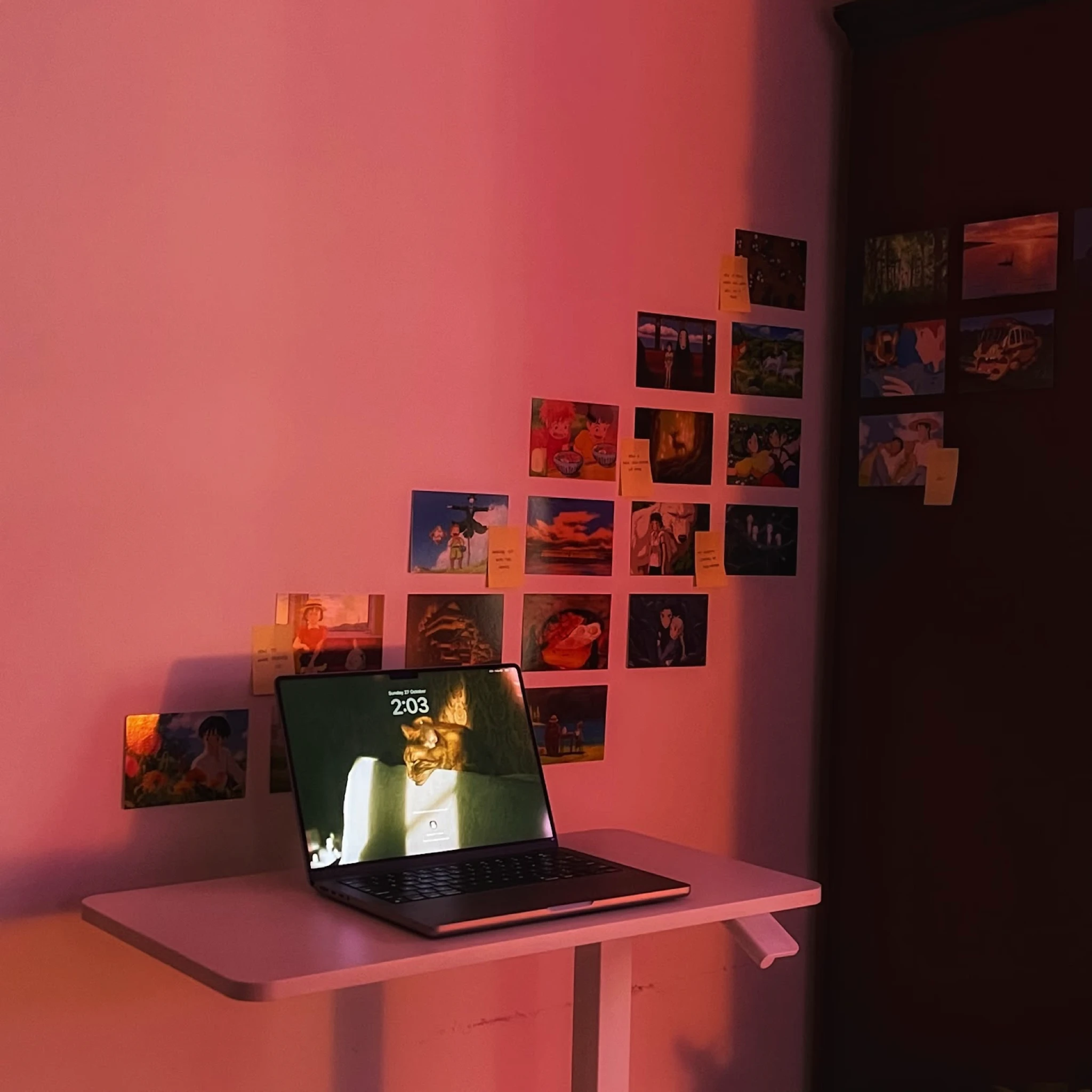 Desk setup