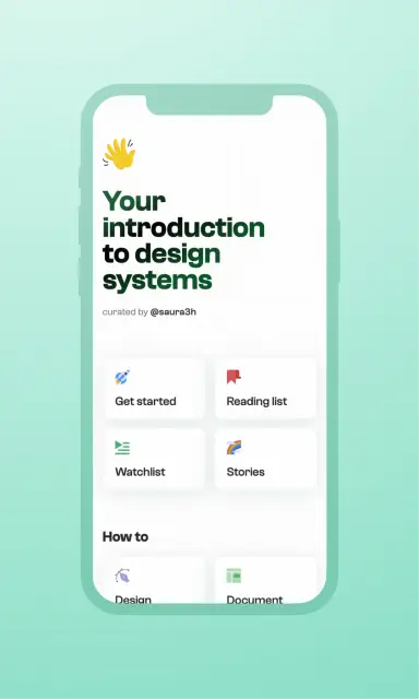 Intro to design systems